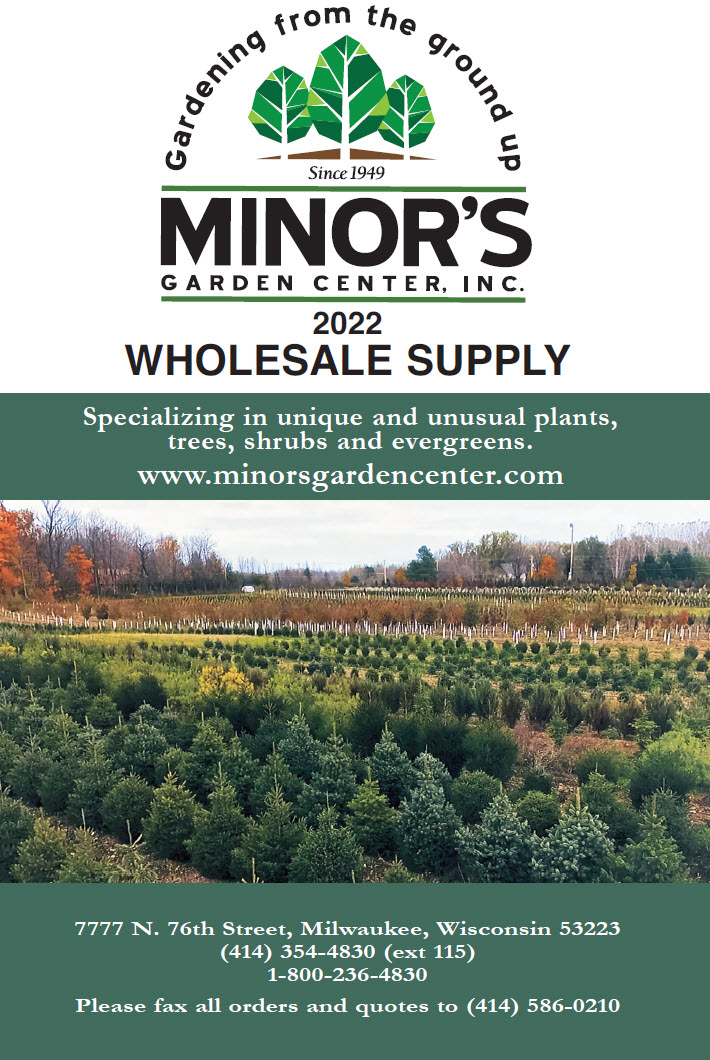 Minor's Garden Center Wholesale Supply 2022